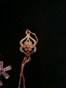 Ad Earings With Anti Tarnish Bracelet