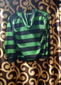Striped Green Jacket