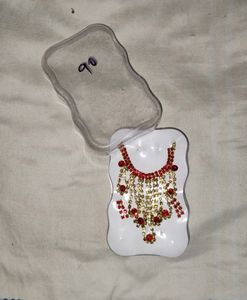 A Beautiful Neck Set with Free Gifts 🎁