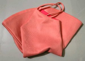 Coral Peplum Cami Top