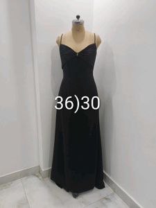 Elegant Black Maxi Dress