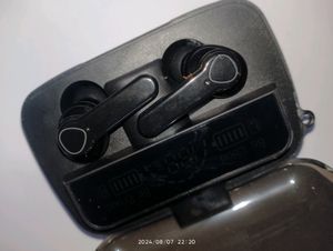 TWS-EARBUDS (BLACK) [With 1 Usb Cable]