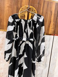 Black Nd White Dress
