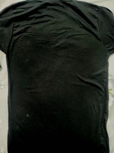 Black Graphic Print T-Shirt