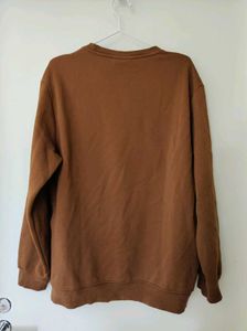 Brown H&amp;M Orignal  Sweatshirt