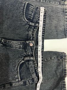 Vintage Acid Wash Cargo Jeans