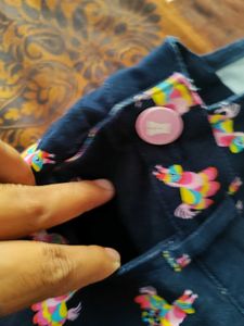 Cute Girl&#39;s Denim Overalls