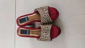 Wedding heel sandal