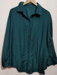 Dark Green Color Shirt For Girl Or Women