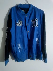 M&M blue Varsity jacket