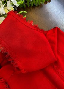 Red Sleeveless Dress