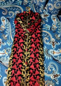 FRONT SLIT CUT KURTA (Blur Pattern)