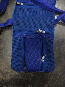 Blue Sling Bag