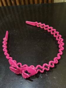 Pink Bow Headband