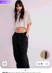 H&M Nylon Parachute Trouser