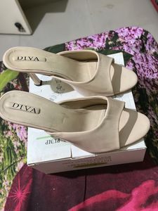 Beige Heels New EU39