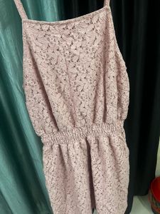 Pink Lace Sundress