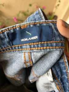 Denim Shorts Distressed