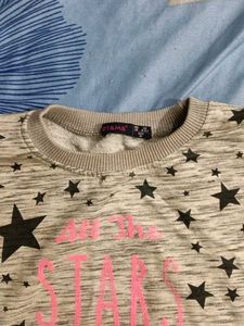 Star Print Sweatshirt