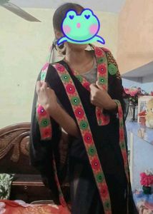 Beautiful Black Sare With Blouse