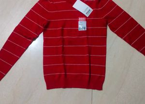 🆕❤️ BRAND NEW Red Striped Knit Top❤️🆕