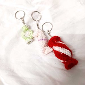 Crochet Candy Keychain Set 🍬🍬🍬💫💫💫