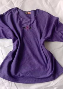 Purple 💜 Oversized Top