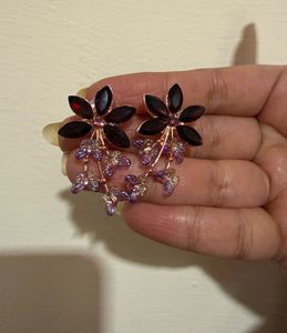 Floral Drop Earrings
