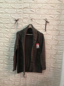 Zara knit Sarg And Pink Wrap Top 👜🕶️