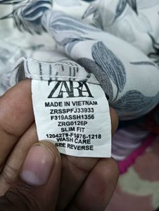 ZARA Floral Print Shirt