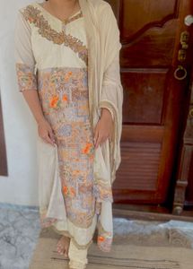 Elegant Embroidered Kurta Set
