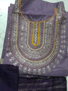 Embroidered Dress Material