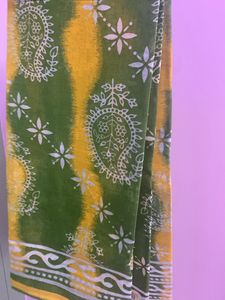 Cotton Saree New With Tag