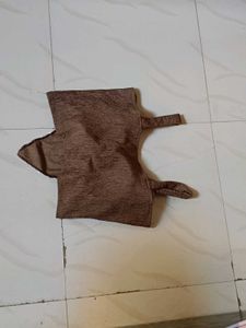 Black Heart Crop Top