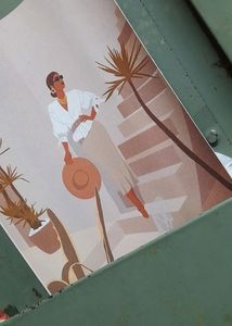 Graceful Moments:Stairway Chic Wall Poster