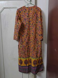 🌸 Biba Multicolored Floral Kurta | Size 38-40 🌸