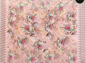 Elegant Floral Georgette Saree