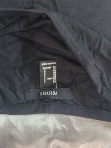 Forever 21 Black Crop Top