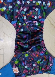 Two Super Bottoms Cloth Diaper With Pads