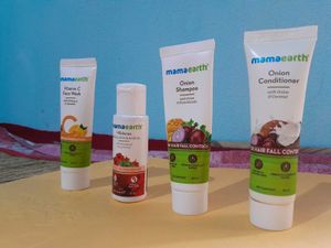 Mamaearth Hair &amp; Skin Care Set