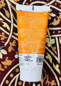 (80 g) The Derma Co Sunscreen SPF 50 PA++ ++1%
