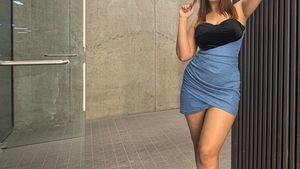 Chic Denim Mini Dress