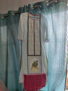 Aurelia Women's Cotton Straight Fit Kurta