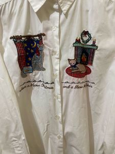 Vintage Cat Christmas Shirt