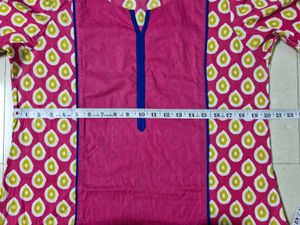 Rangmanch Pink Kurta