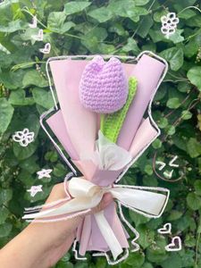 Crochet Tulip Bouquet