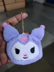 Kuromi Plush Keycharm