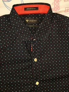 INVICTUS MEN&#39;S BLACK PRINTED SHIRT