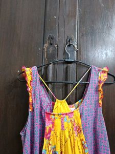 Boho Floral Print Sundress