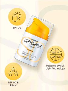 Unused Dermafique Sun Defense SPF 30 Gel Creme 50g